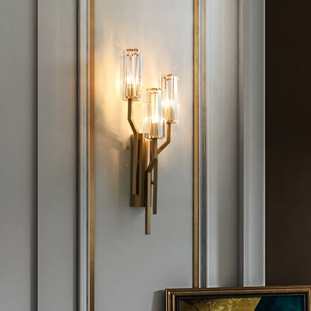 Crystal Branch Wall Light