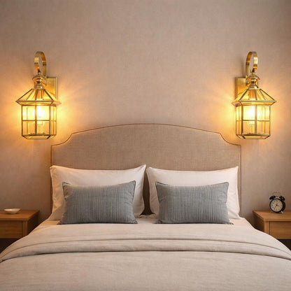 Golden Vintage Wall Light