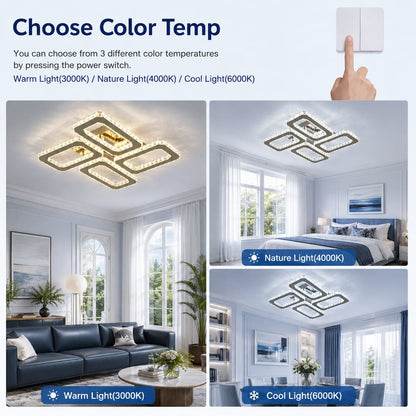 Virella Quadra Ceiling Chandelier