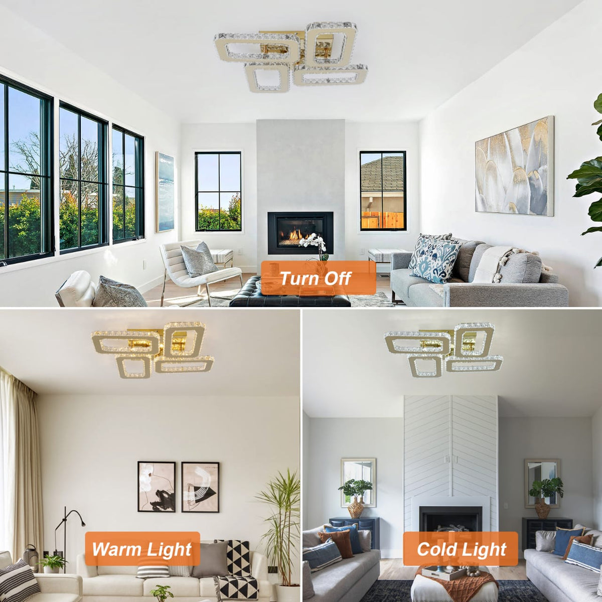 Virella Quadra Ceiling Chandelier