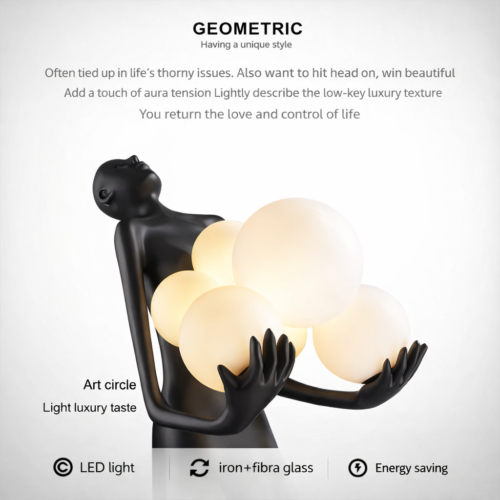 ELVORA SCULPT Floor Lamp
