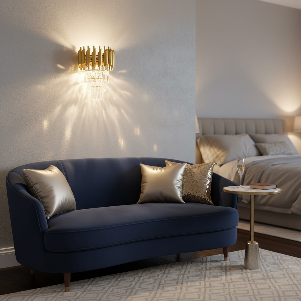 Night Luster Wall Light