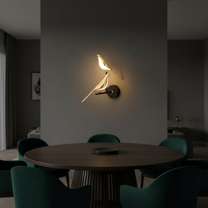 Ornia Pair Bird Wall Light