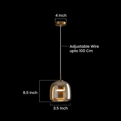 Emperor’s Glow Hanging Pendant