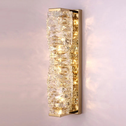 Élan Crystal Spiral Wall Light