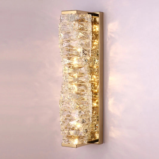 Élan Crystal Spiral Wall Light