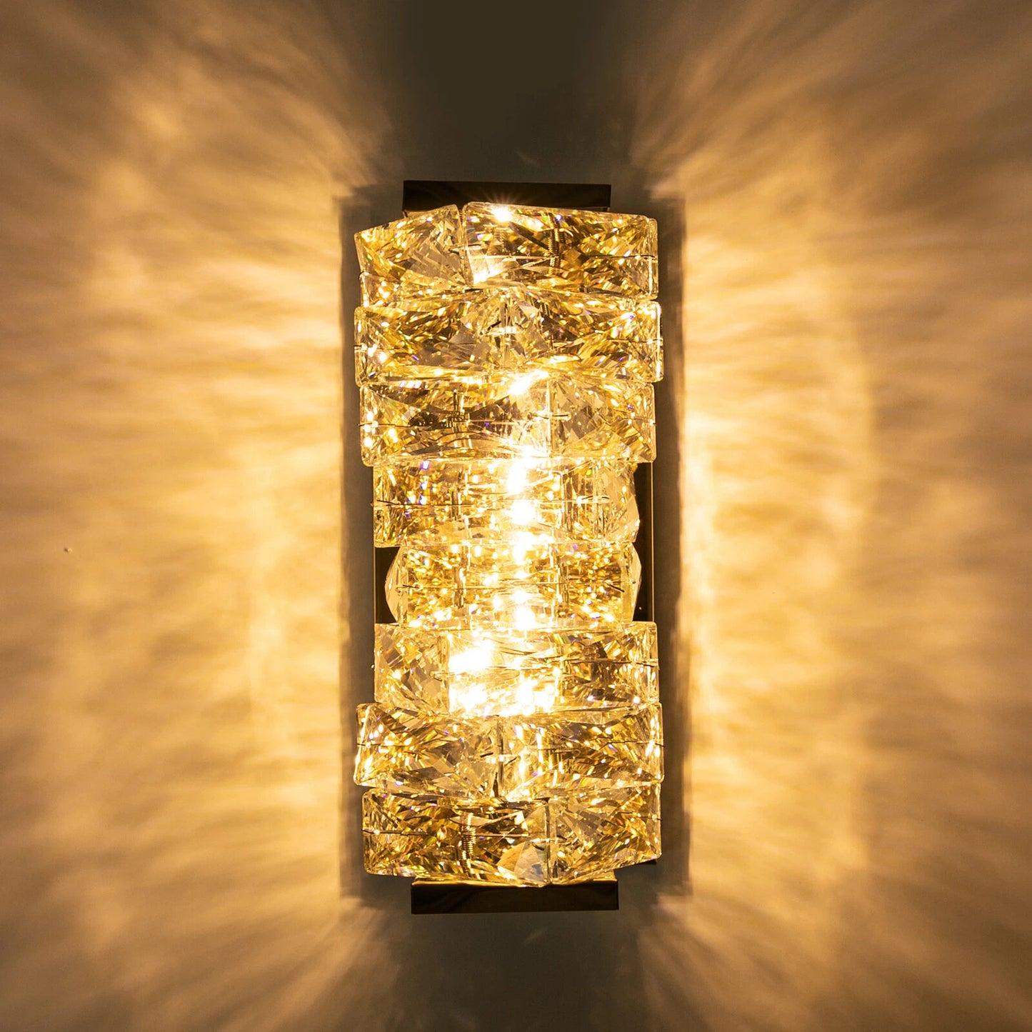Élan Crystal Spiral Wall Light