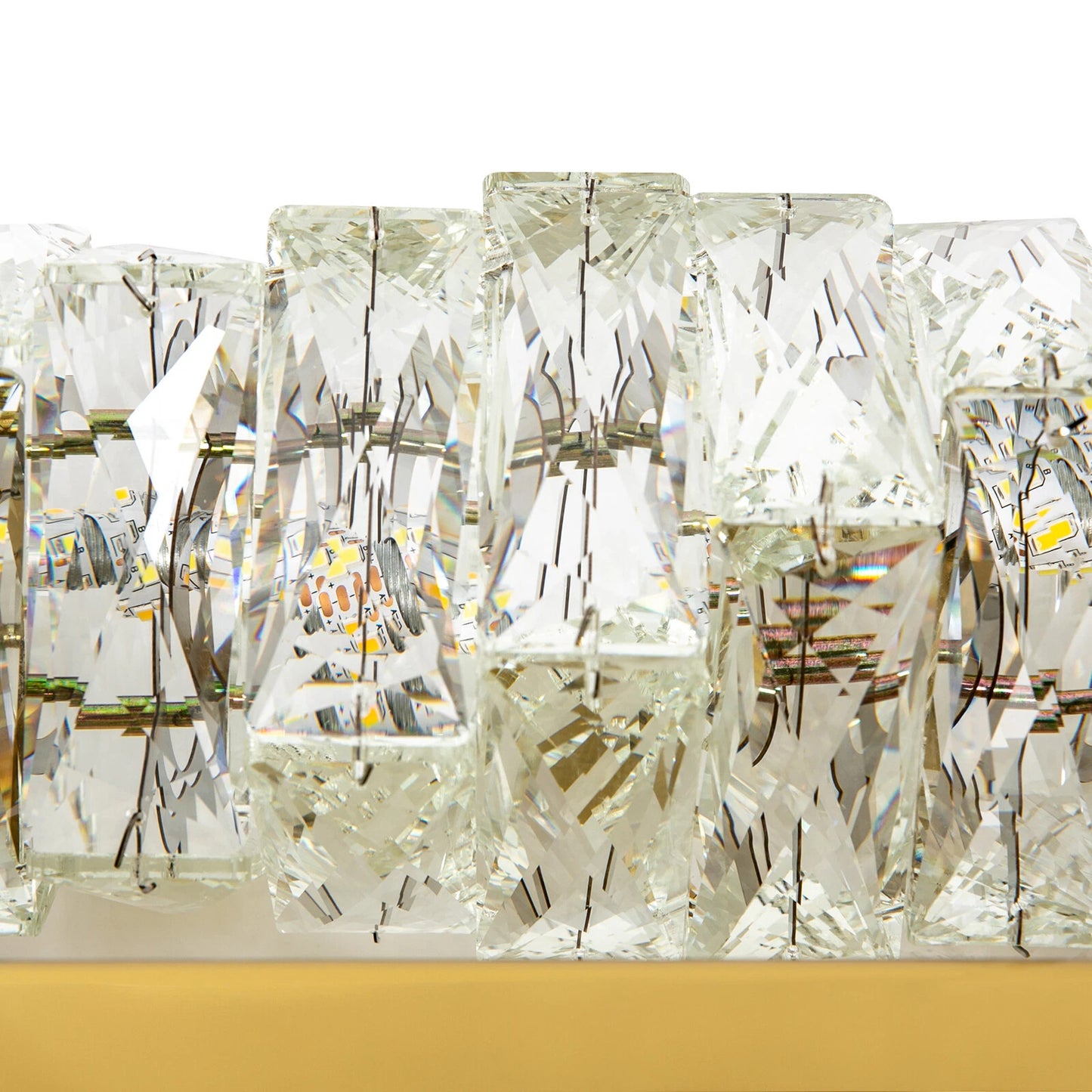 Élan Crystal Spiral Wall Light