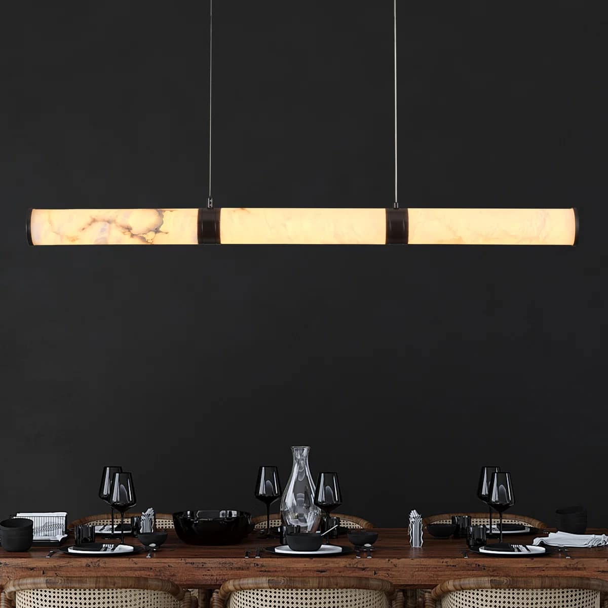 AxisLume Alabaster Chandelier